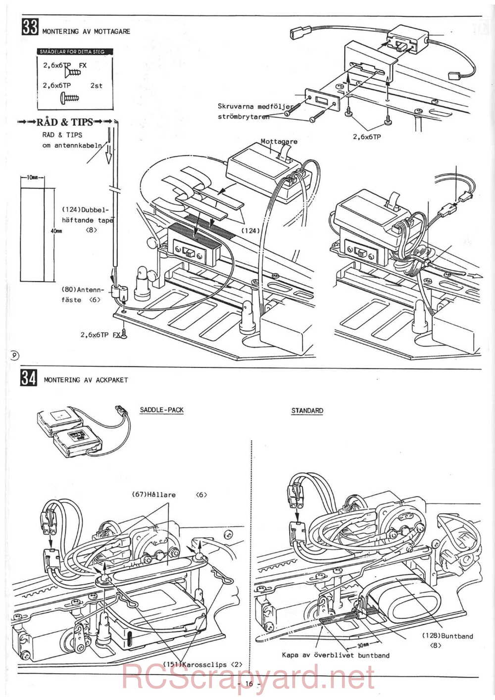 Kyosho - 4257 4258 - Scale Car Series  - Manual - Page 16