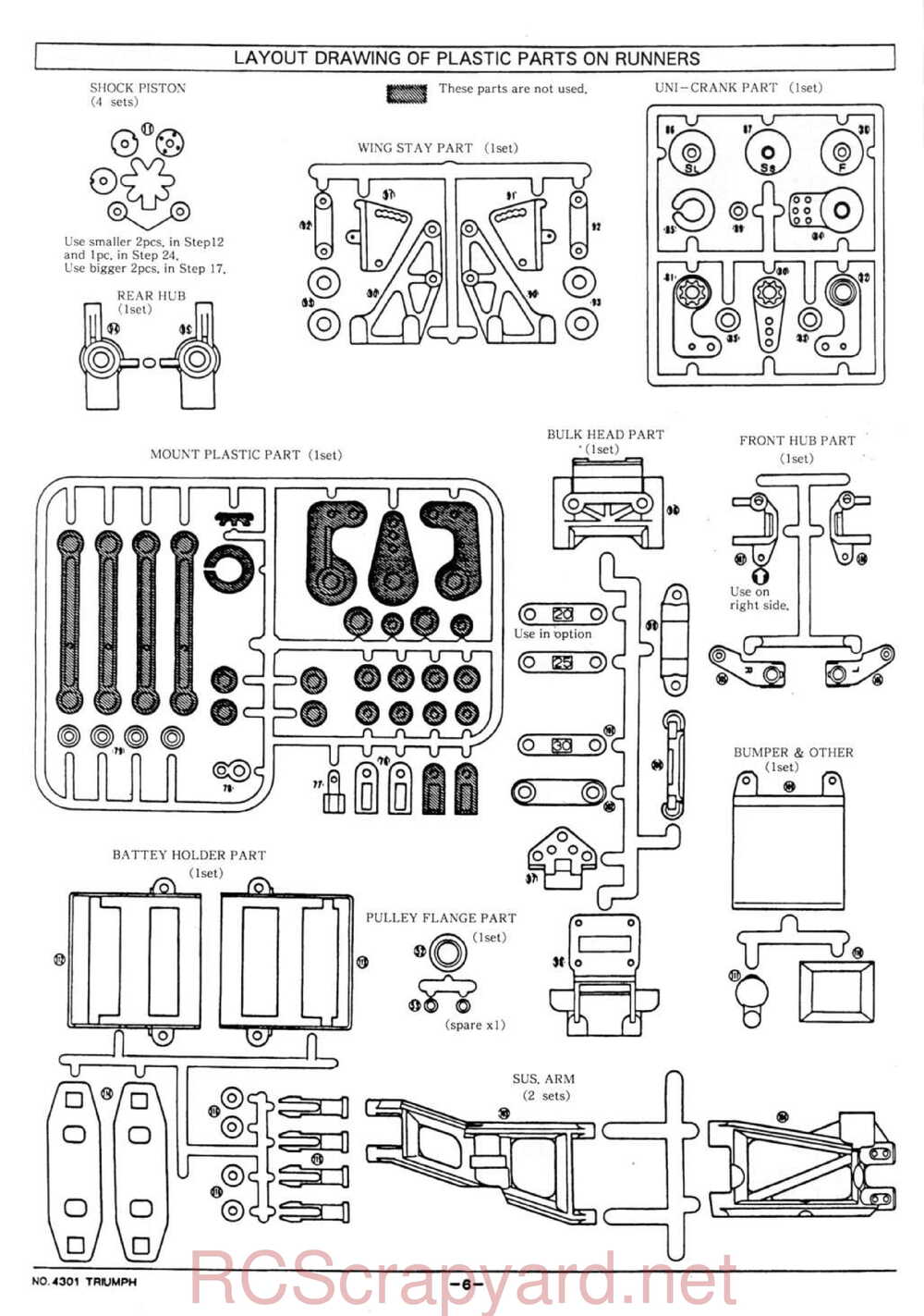 Kyosho - 4301 - Triumph - Manual - Page 06