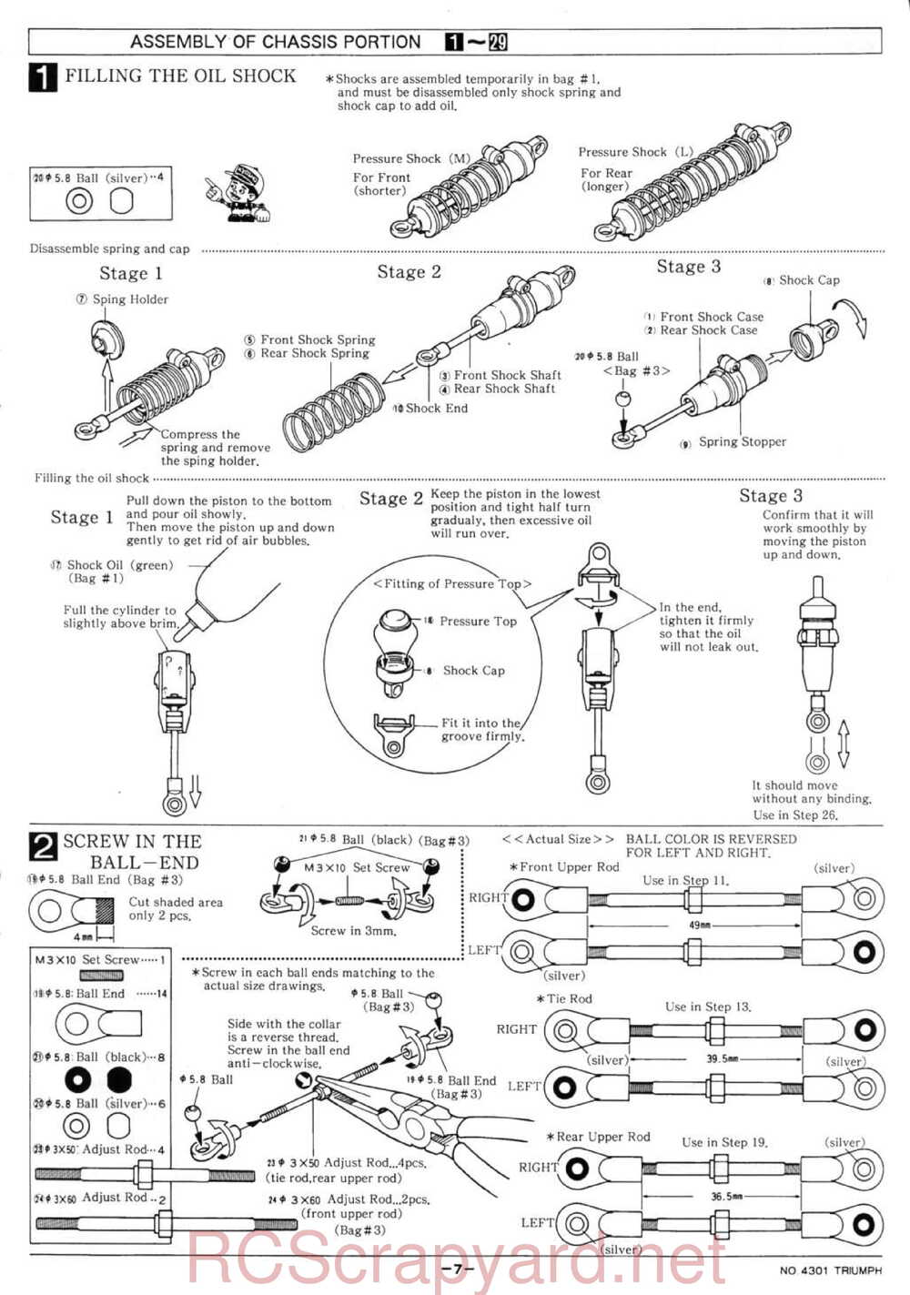 Kyosho - 4301 - Triumph - Manual - Page 07