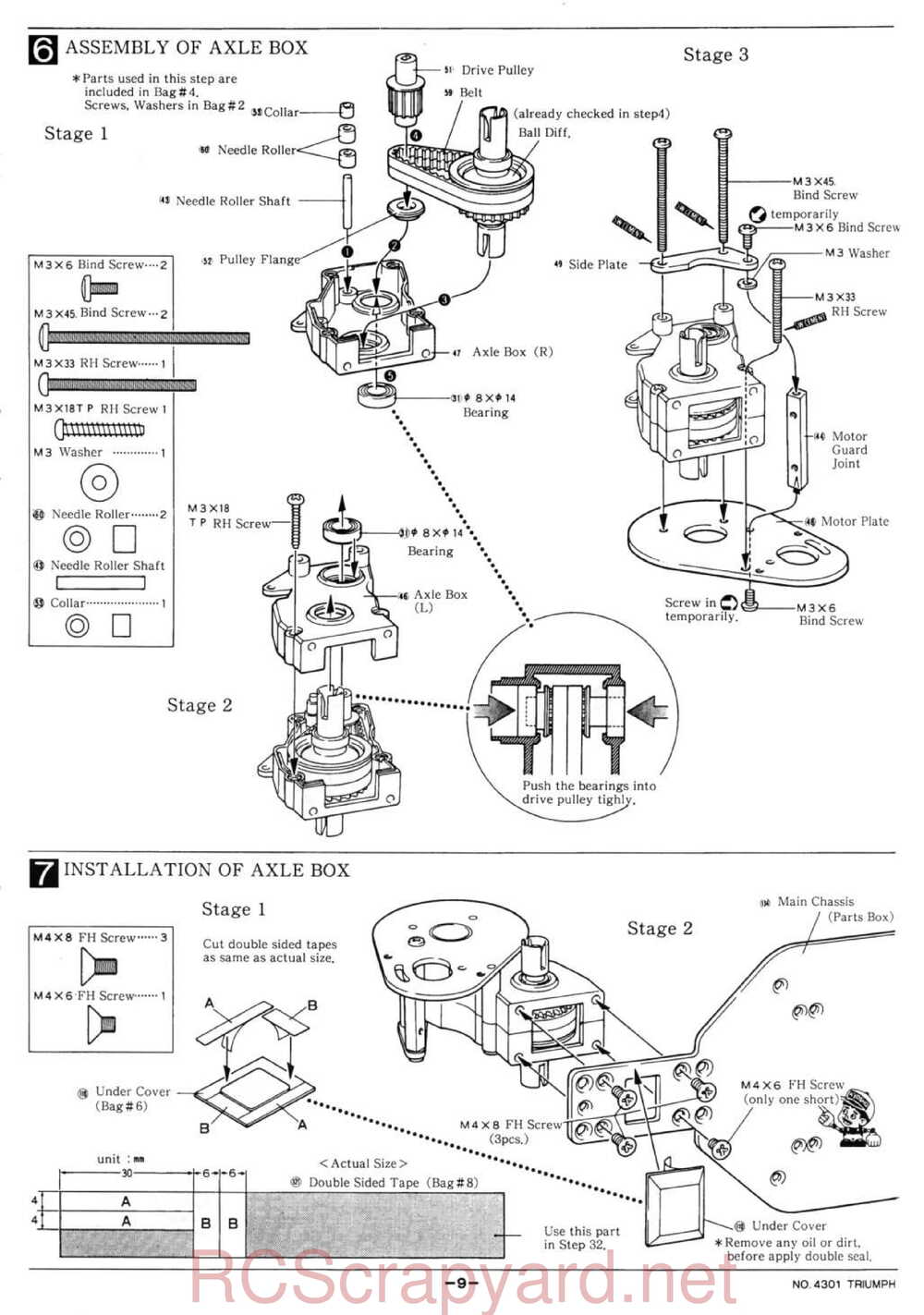 Kyosho - 4301 - Triumph - Manual - Page 09