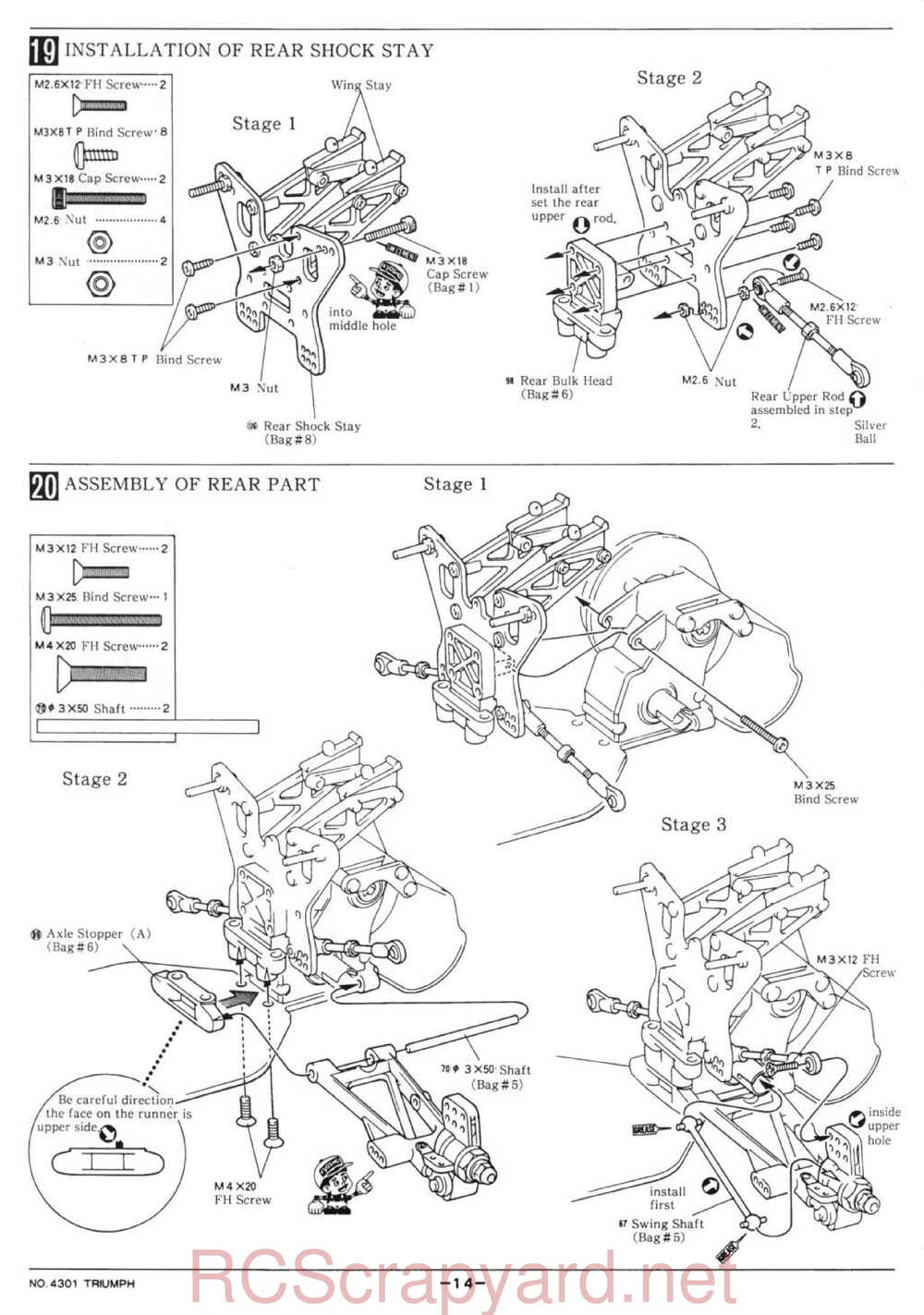 Kyosho - 4301 - Triumph - Manual - Page 14