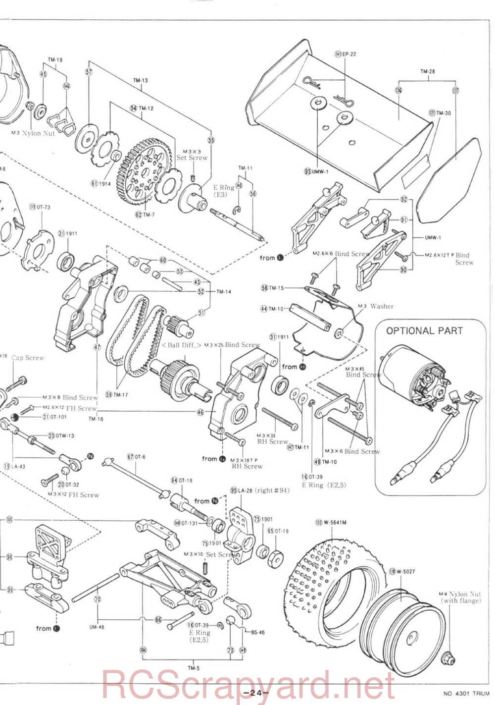 Kyosho - 4301 - Triumph - Manual - Page 24