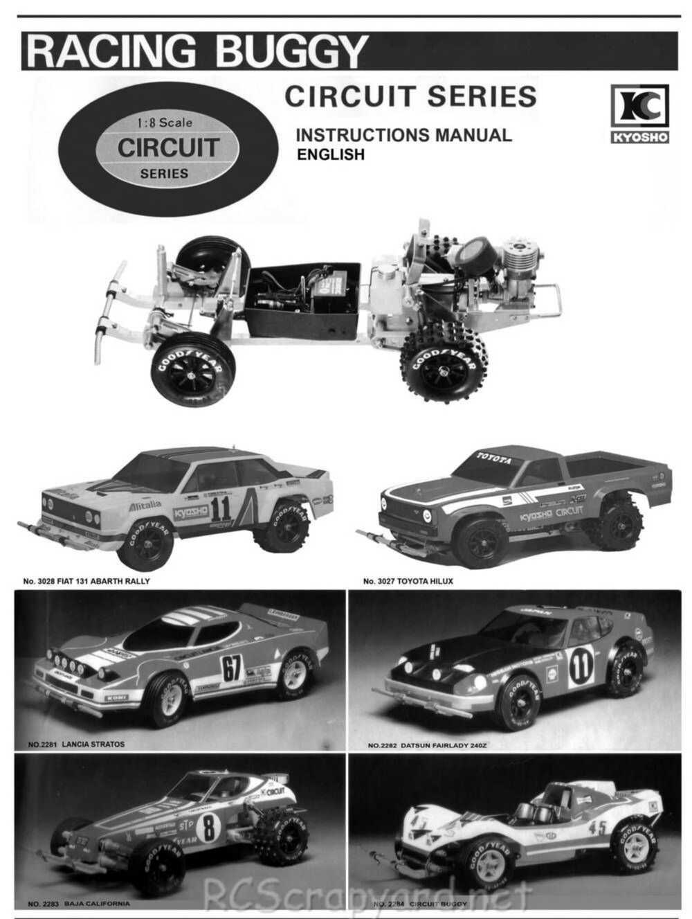 Kyosho - Circuit-20 - Manual - Page 01