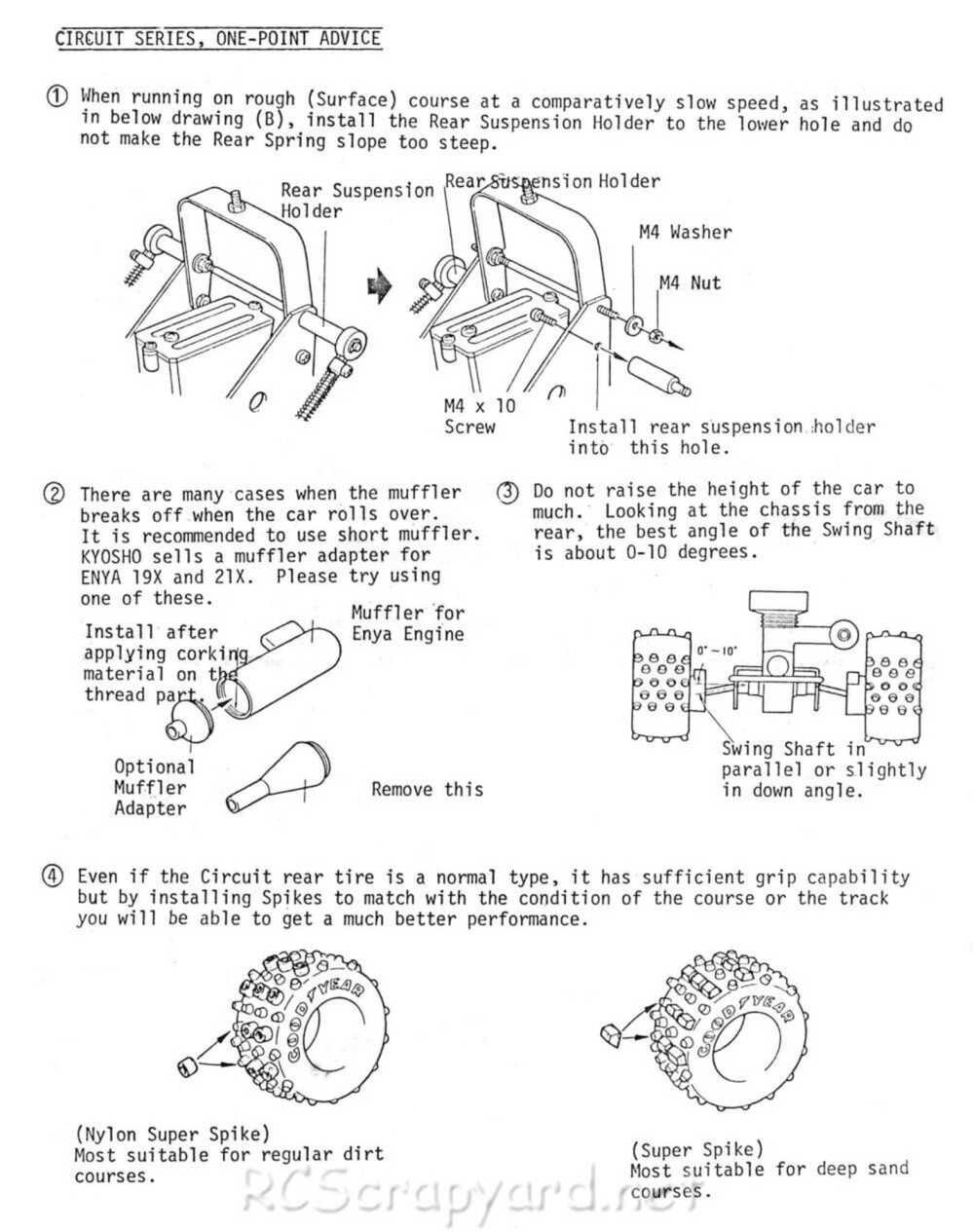 Kyosho - Circuit-20 - Manual - Page 15