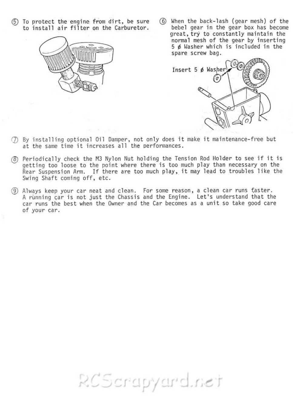 Kyosho - Circuit-20 - Manual - Page 16