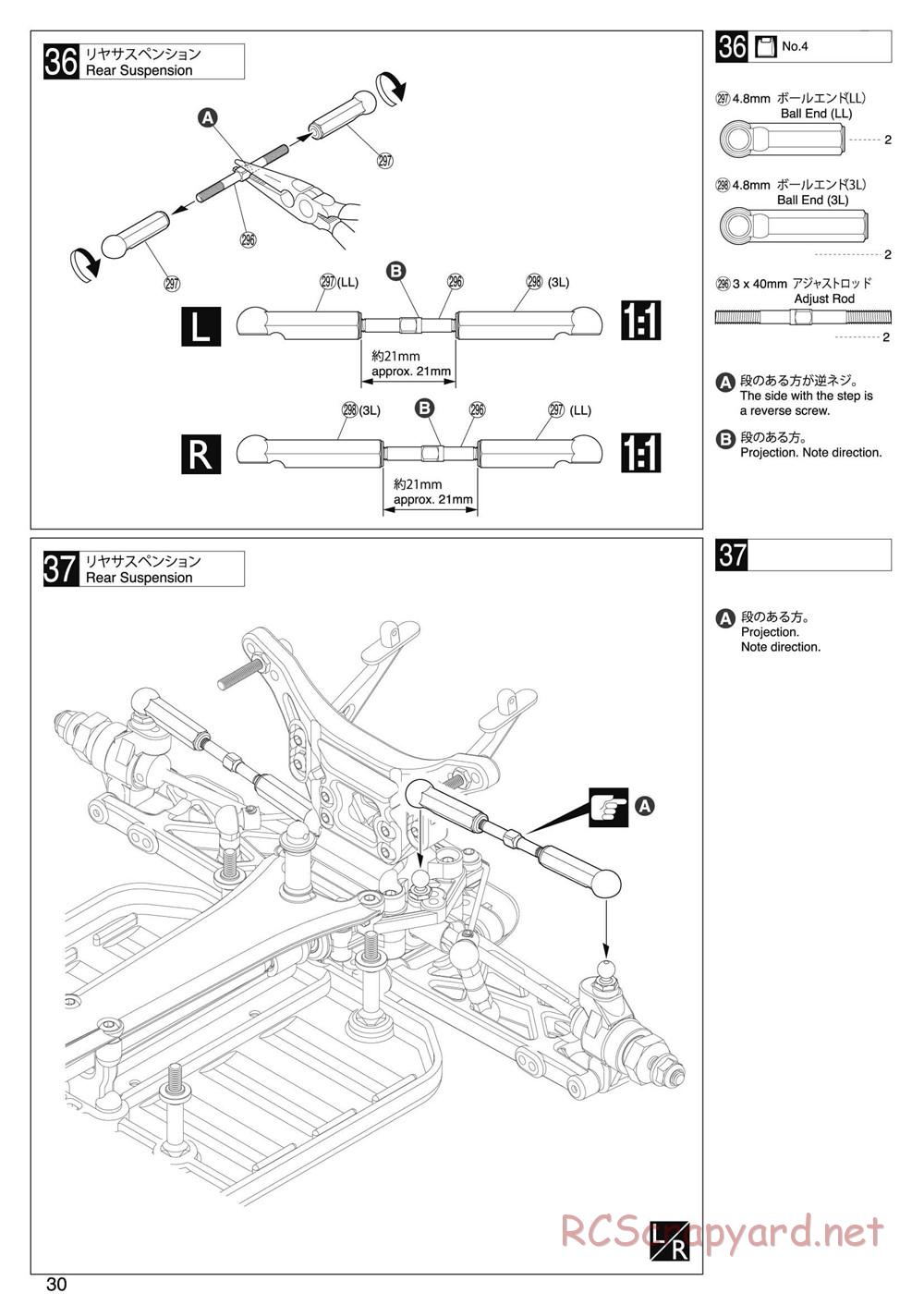 Kyosho - Lazer ZX-5 FS2 SP - Manual - Page 30