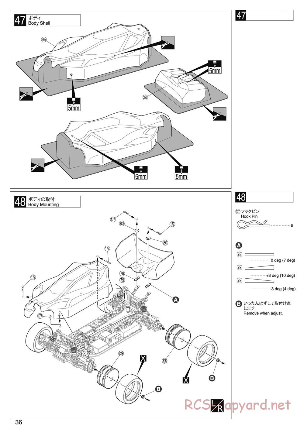 Kyosho - Lazer ZX-5 FS2 SP - Manual - Page 36