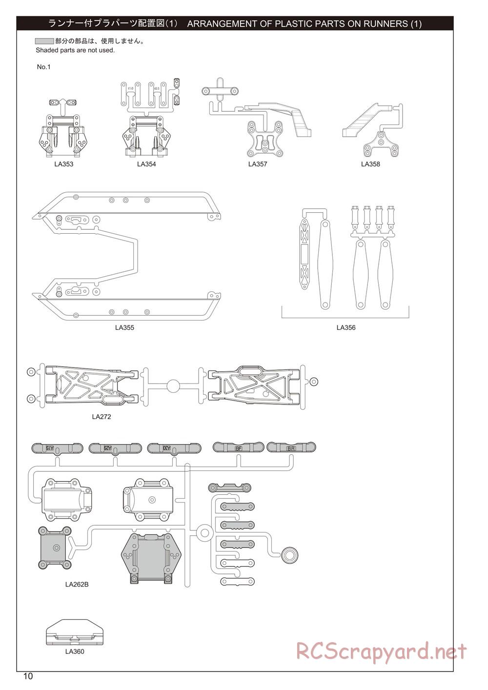 Kyosho - Lazer ZX-6 - Manual - Page 10