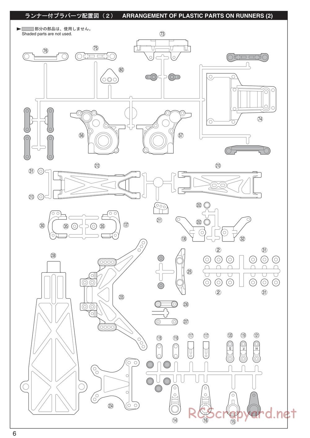 Kyosho - Ultima RT5 - Manual - Page 6