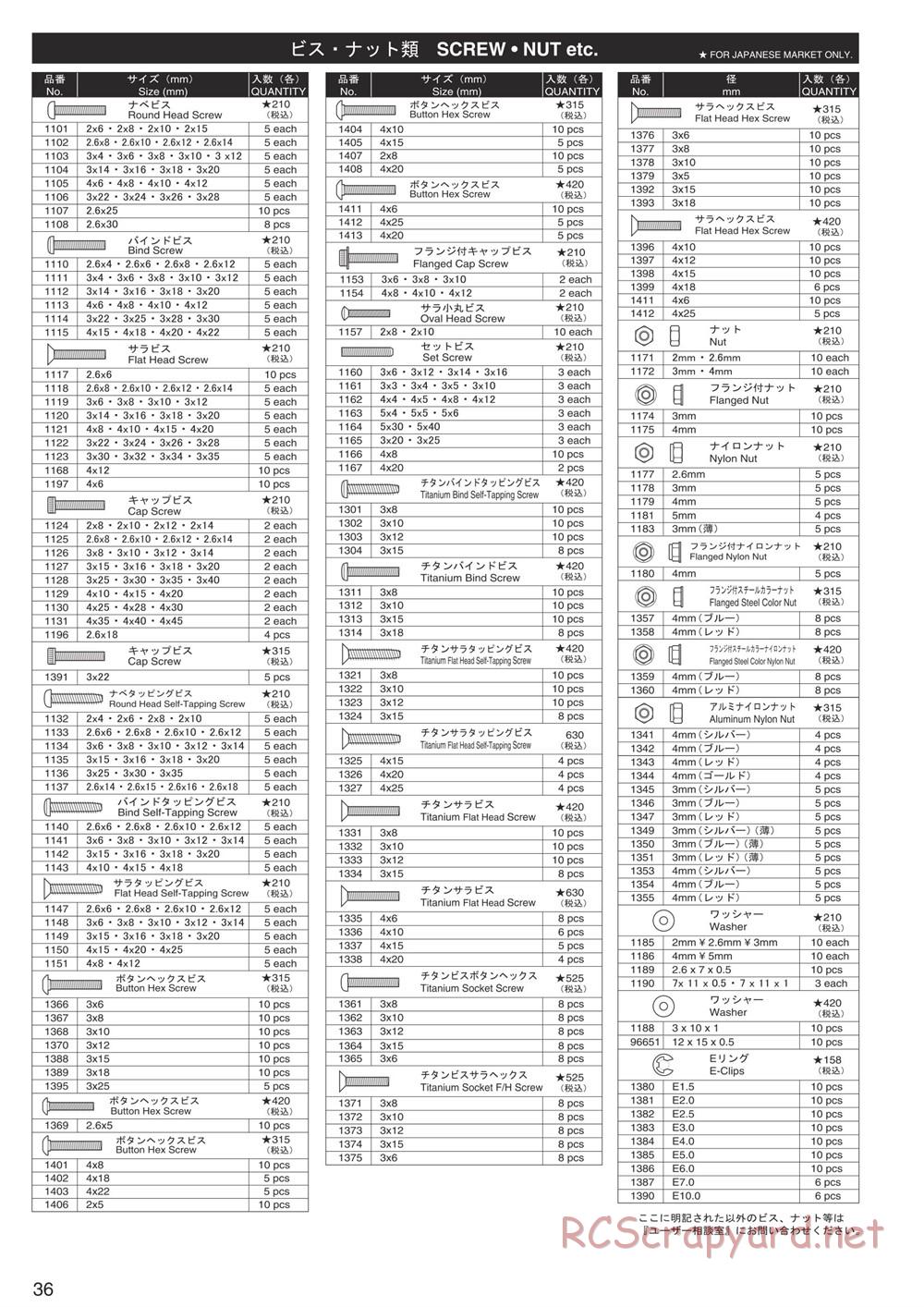 Kyosho - Ultima RT5 - Manual - Page 28