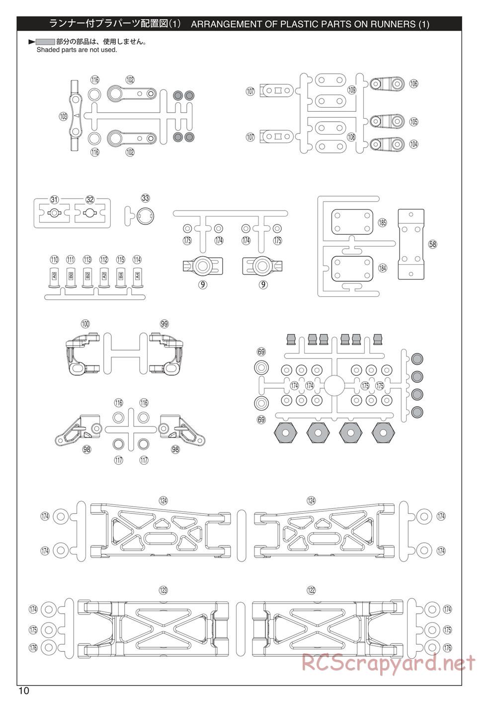 Kyosho - Ultima RB6 - Manual - Page 10