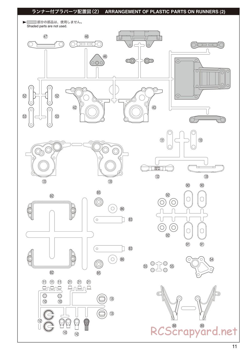 Kyosho - Ultima RT6 - Manual - Page 11