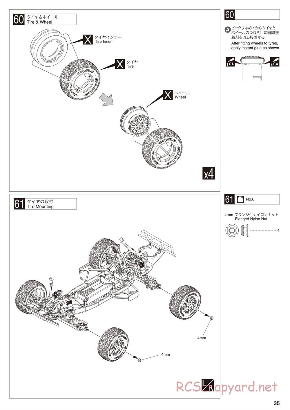 Kyosho - Ultima SC6 - Manual - Page 35