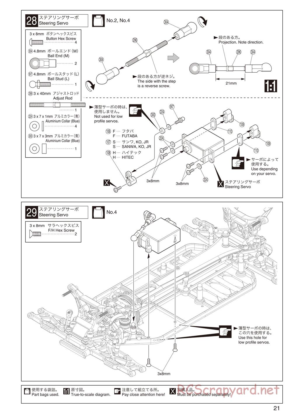 Kyosho - Lazer ZX-5 FS - Manual - Page 21