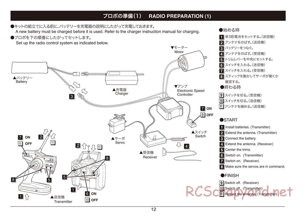 Kyosho - Plazma Formula - Manual - Page 12