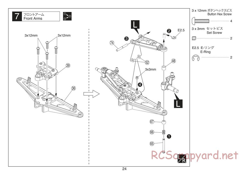 Kyosho - Plazma Formula - Manual - Page 24