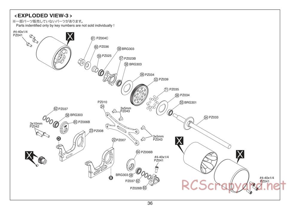 Kyosho - Plazma Ra - Manual - Page 36