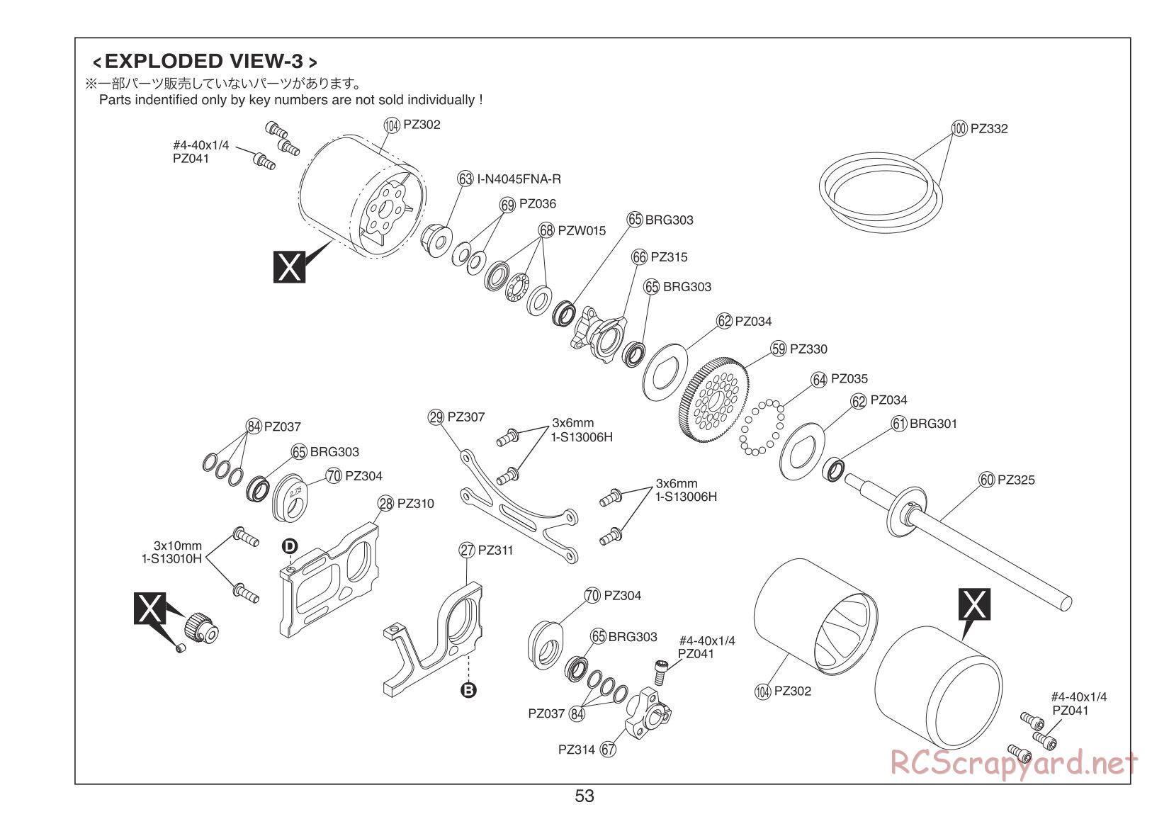 Kyosho - Plazma Ra 2.0 - Exploded Views - Page 3