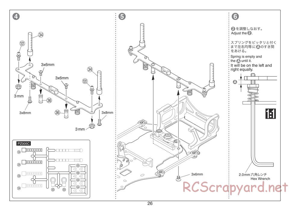 Kyosho - Plazma Ra 2.0 - Manual - Page 26