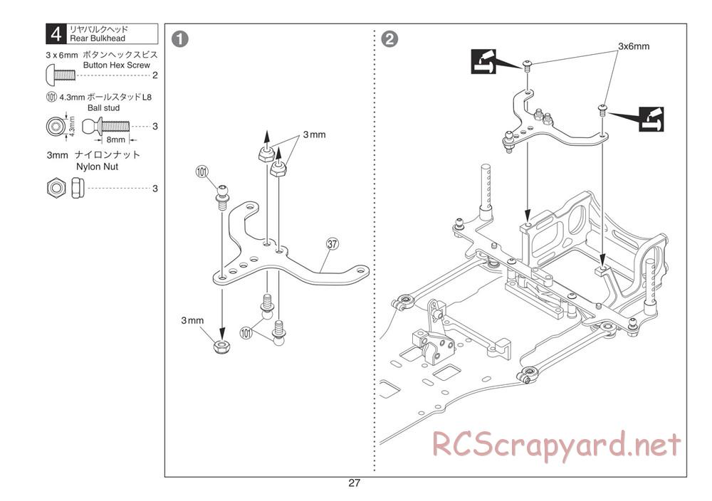 Kyosho - Plazma Ra 2.0 - Manual - Page 27