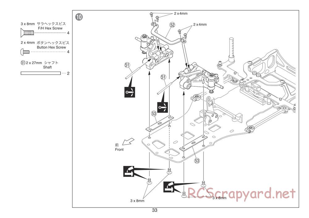 Kyosho - Plazma Ra 2.0 - Manual - Page 33