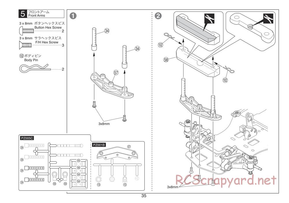 Kyosho - Plazma Ra 2.0 - Manual - Page 35