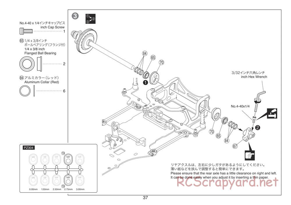 Kyosho - Plazma Ra 2.0 - Manual - Page 37