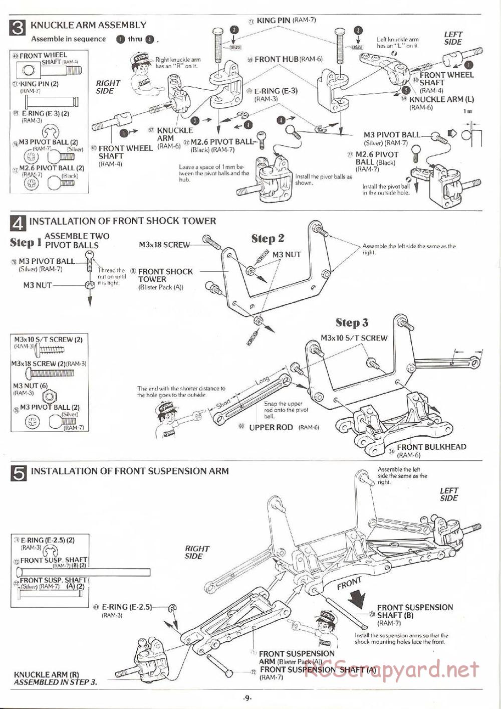 Kyosho - Rampage GP-10 - Manual - Page 9