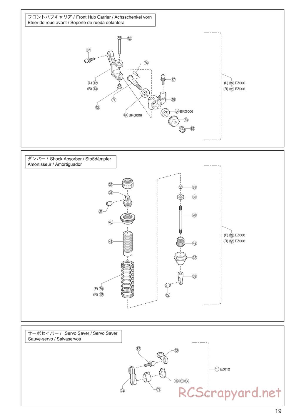 Kyosho - Sandmaster - Exploded Views - Page 3