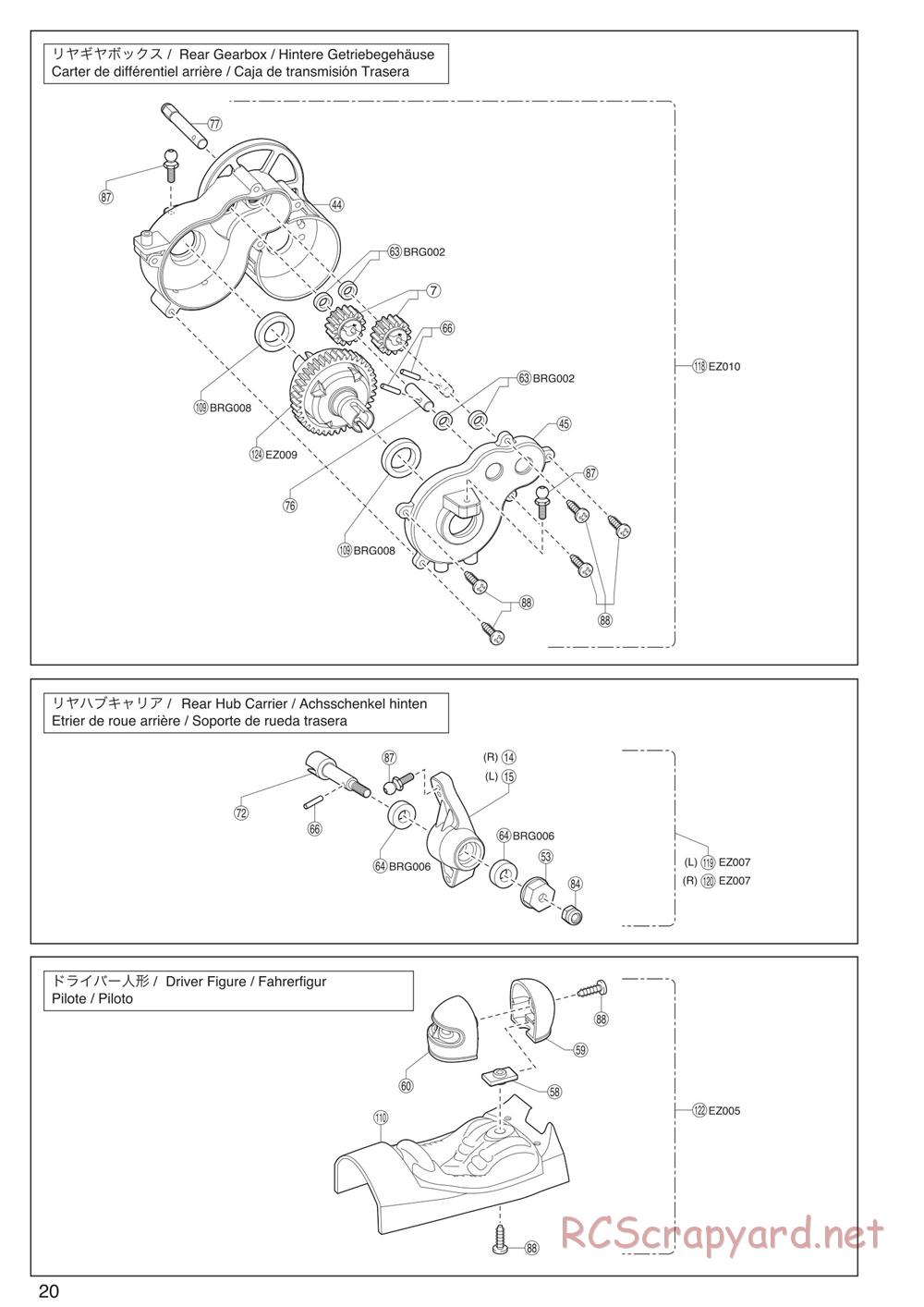 Kyosho - Sandmaster - Exploded Views - Page 4