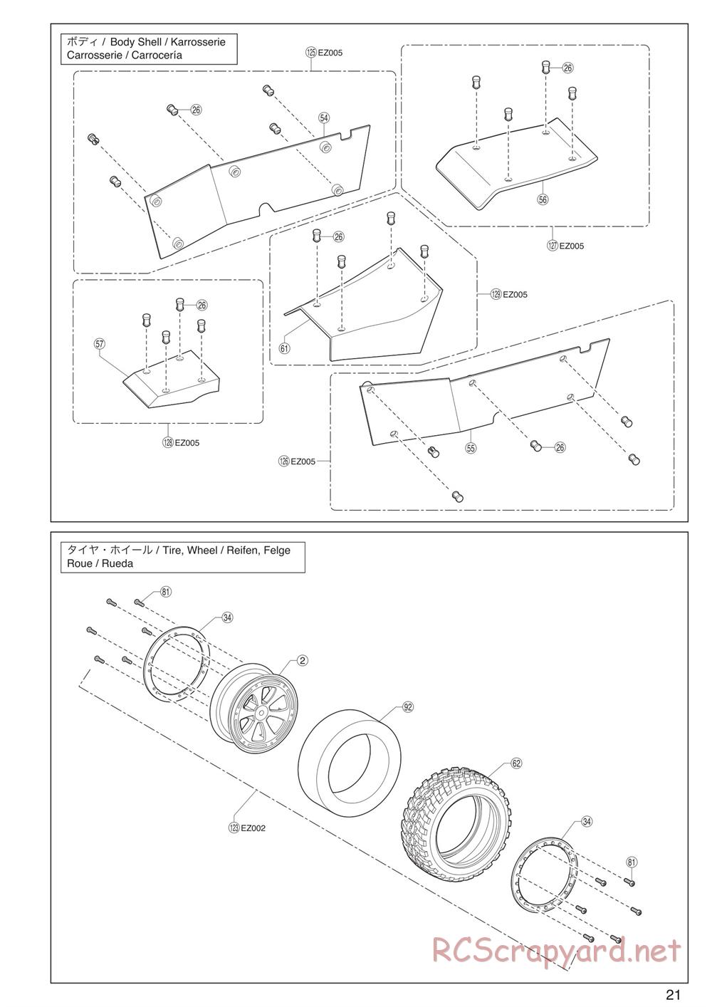 Kyosho - Sandmaster - Exploded Views - Page 5