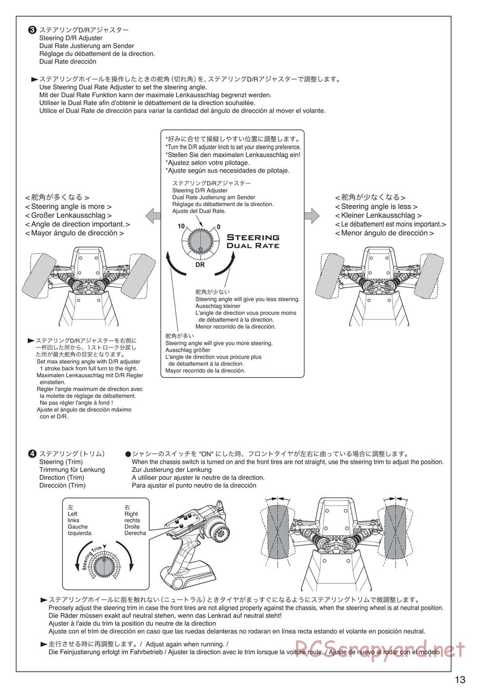 Kyosho - Sandmaster - Manual - Page 13