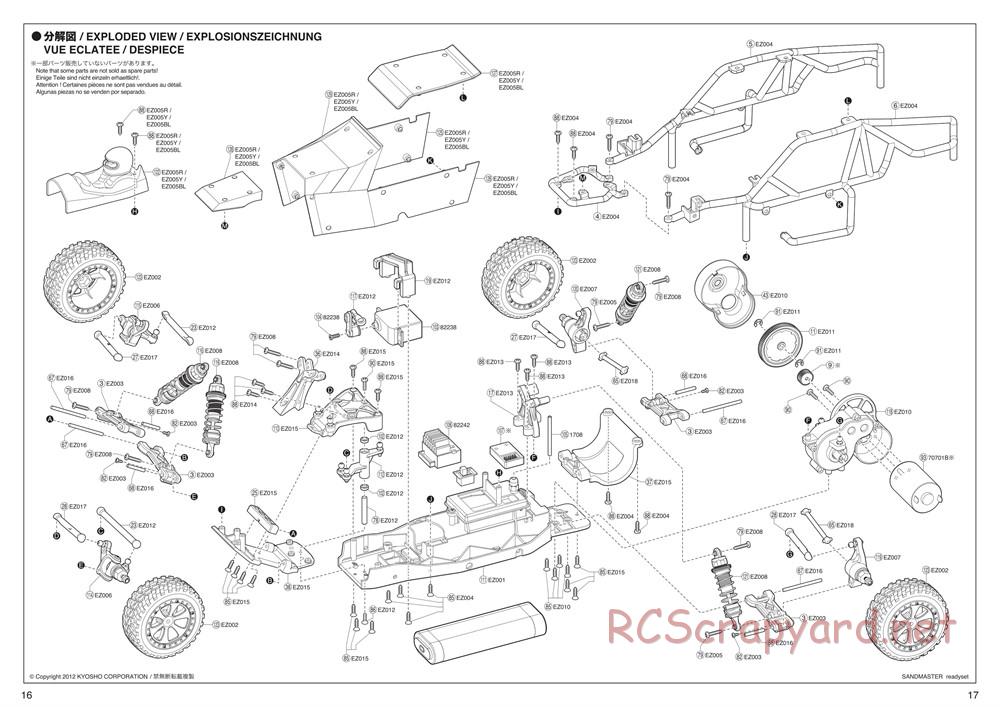 Kyosho - Sandmaster - Manual - Page 16