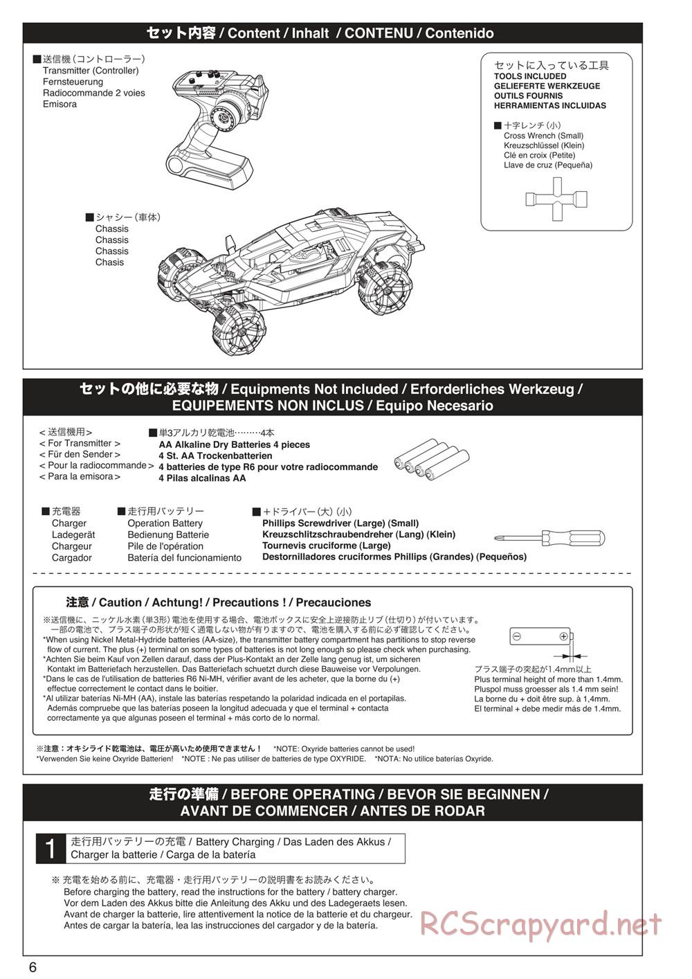 Kyosho - NeXXt - Manual - Page 6