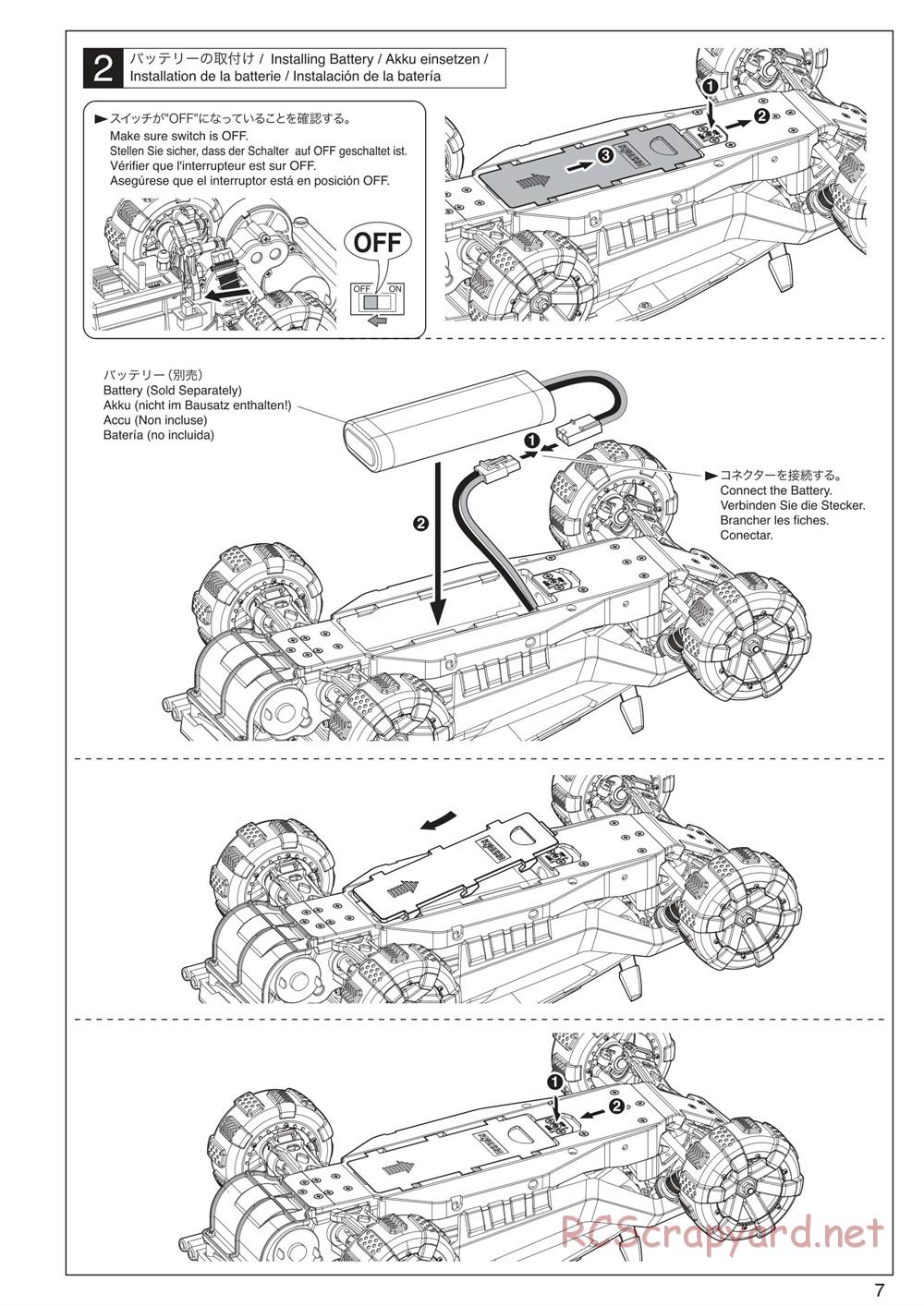 Kyosho - NeXXt - Manual - Page 7