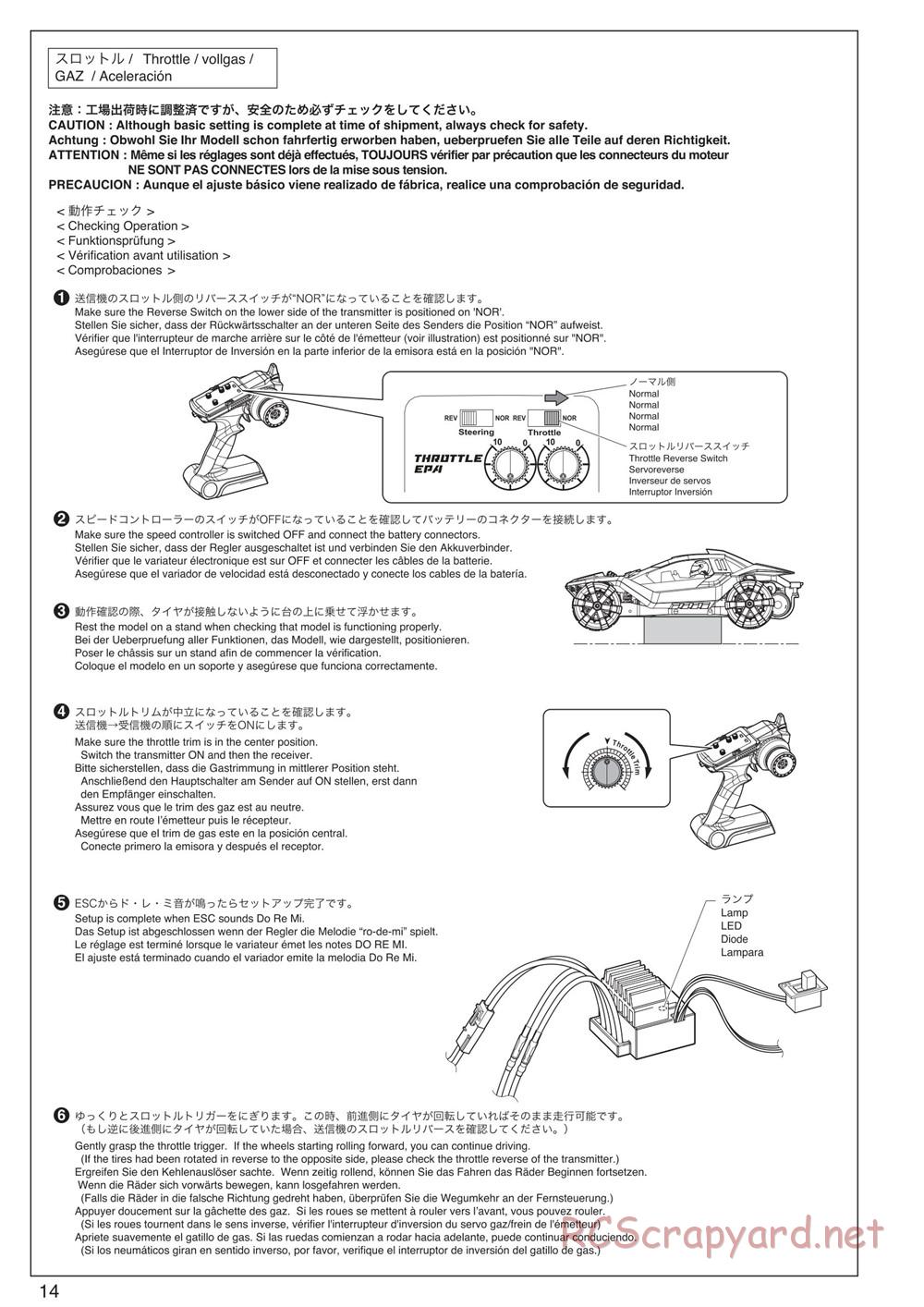 Kyosho - NeXXt - Manual - Page 14