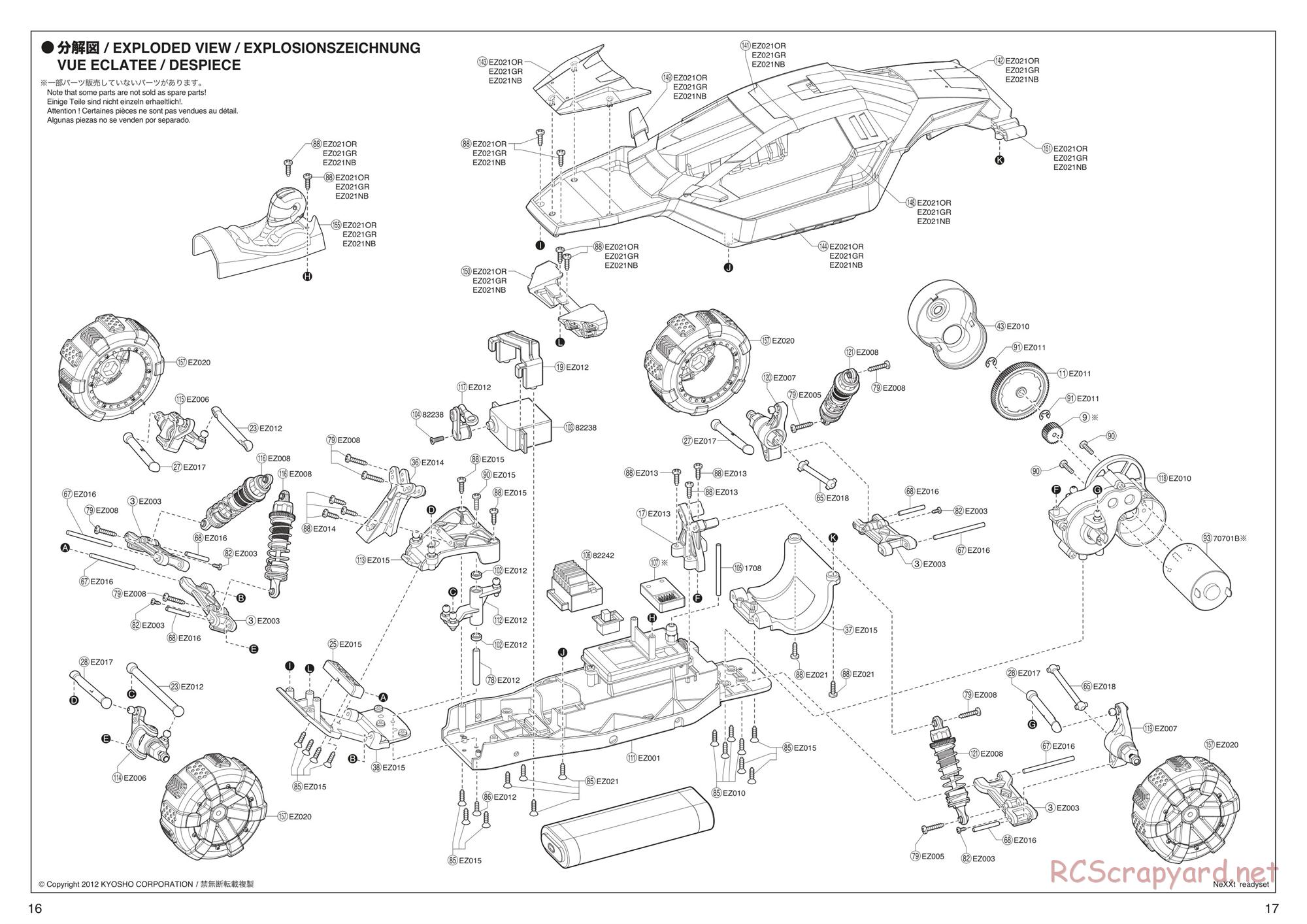 Kyosho - NeXXt - Manual - Page 16