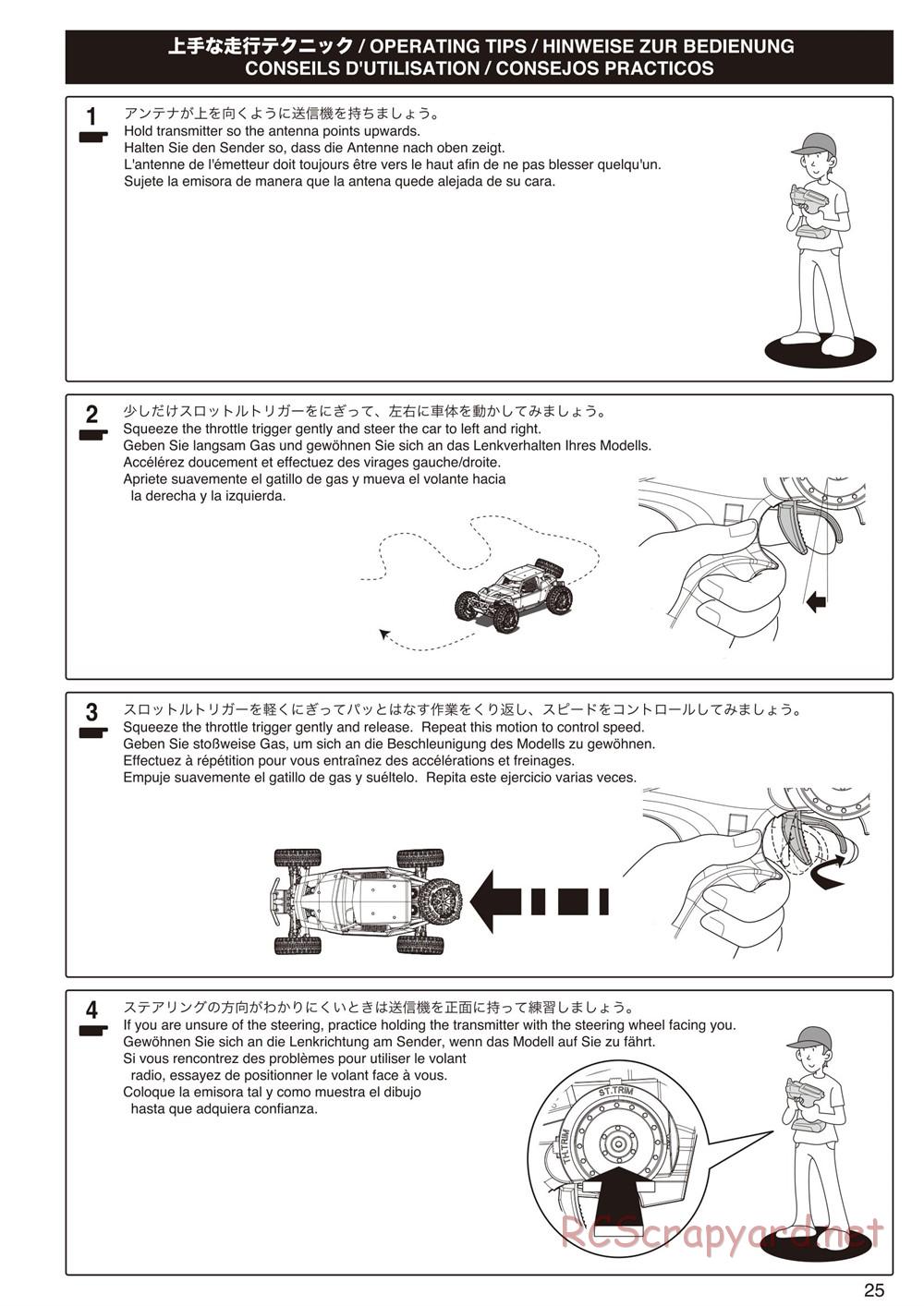 Kyosho - Axxe 2WD Desert Buggy - Manual - Page 24
