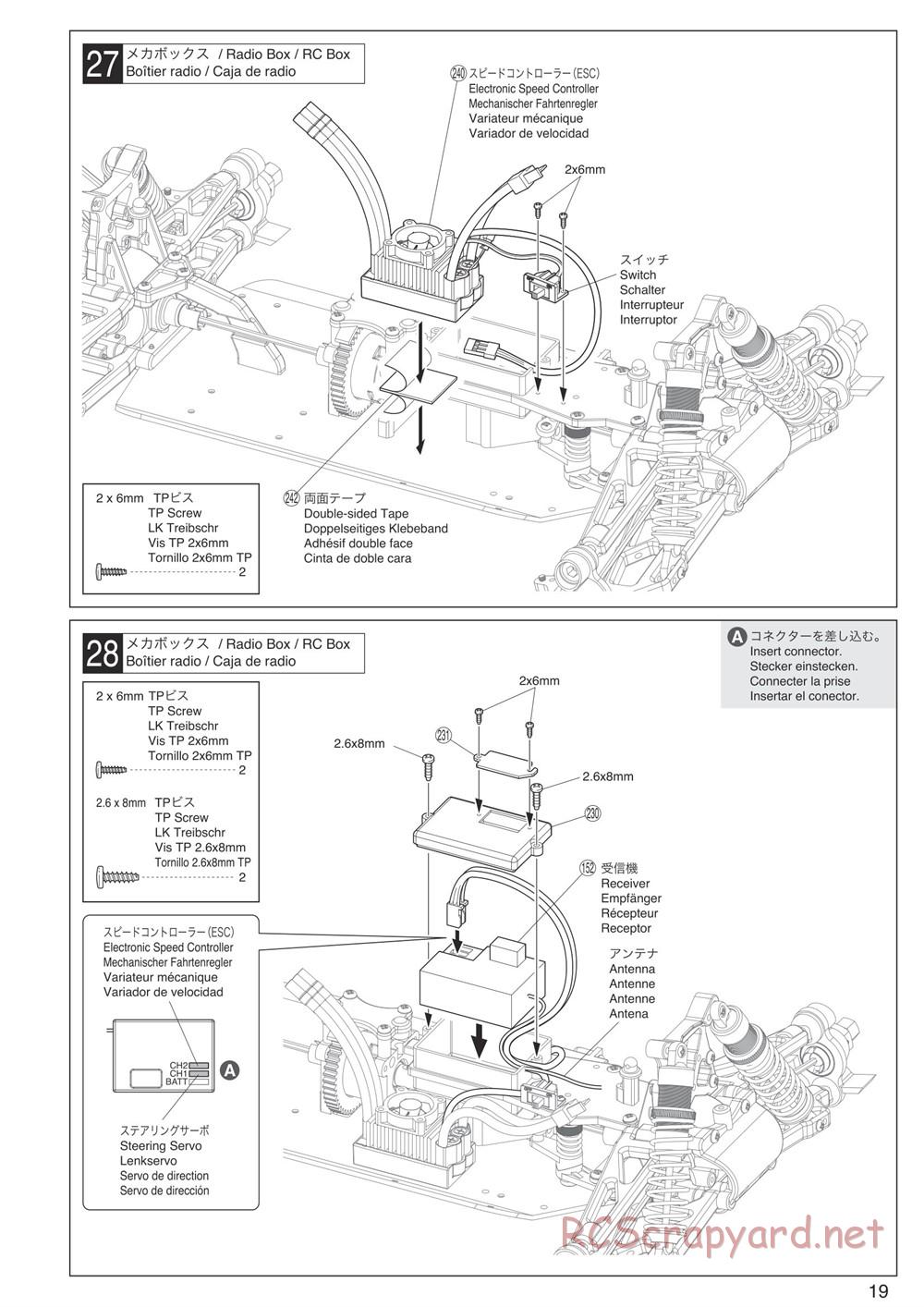 Kyosho - DBX-VE - Manual - Page 19