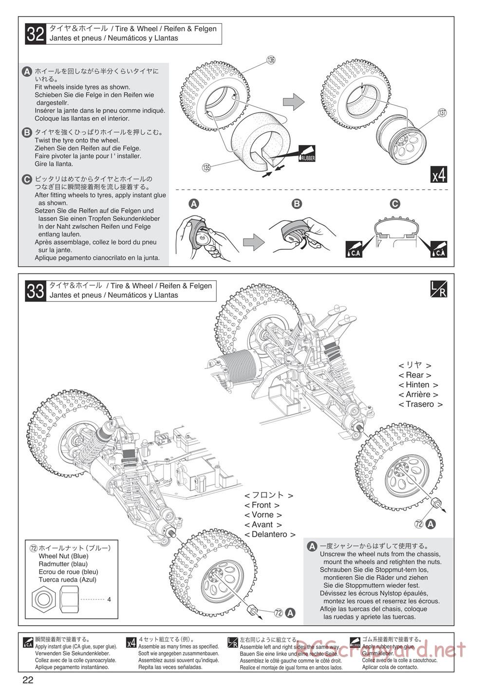 Kyosho - DBX-VE - Manual - Page 22