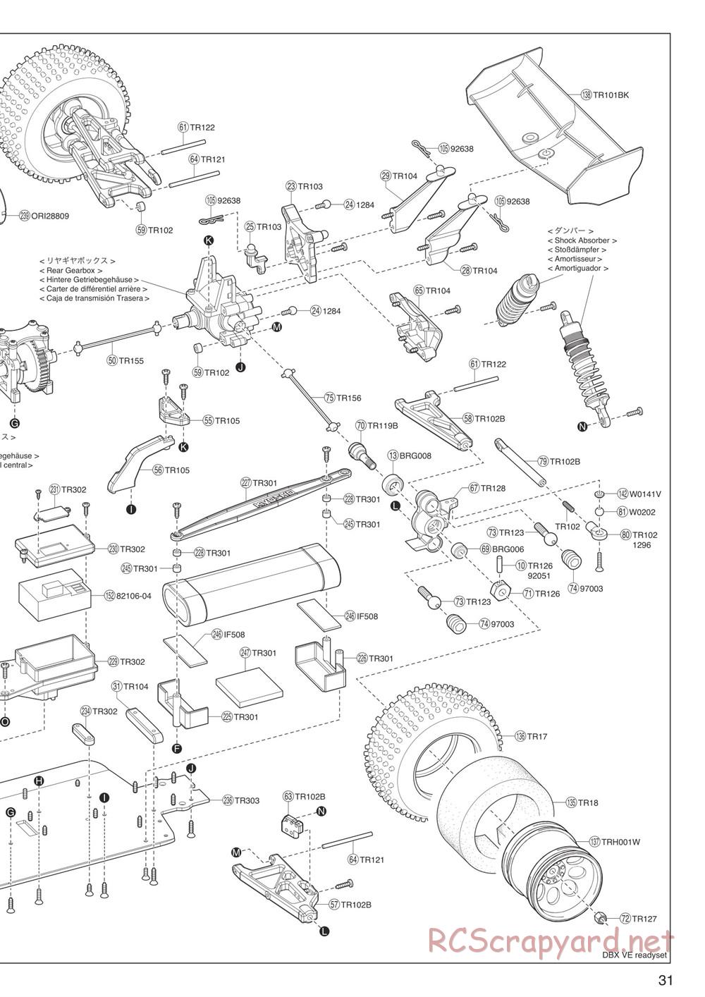 Kyosho - DBX-VE - Manual - Page 31