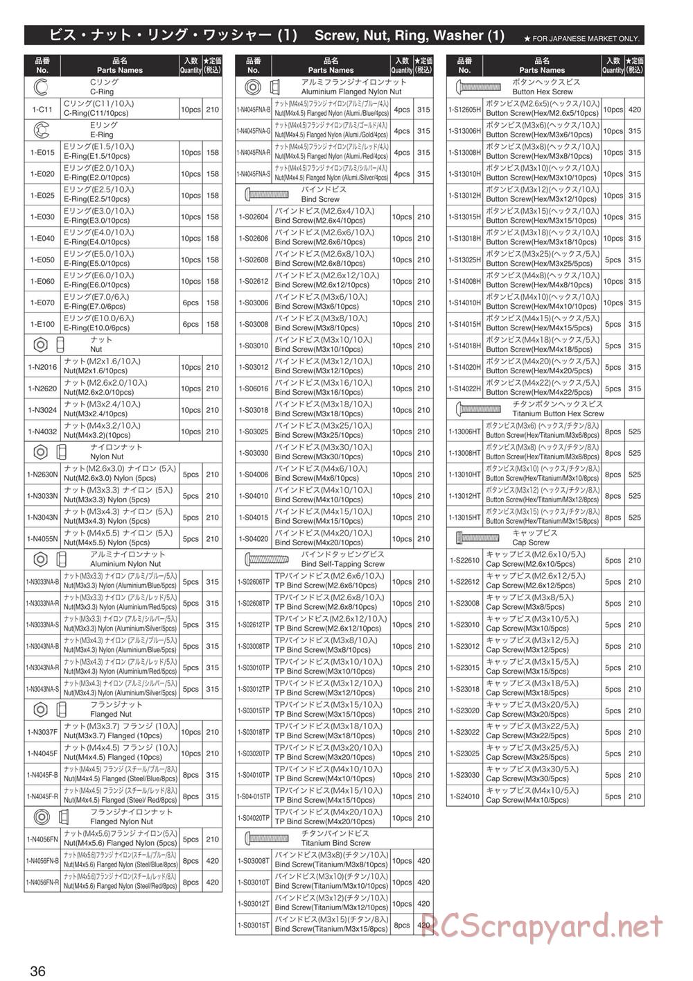 Kyosho - DBX-VE - Manual - Page 36