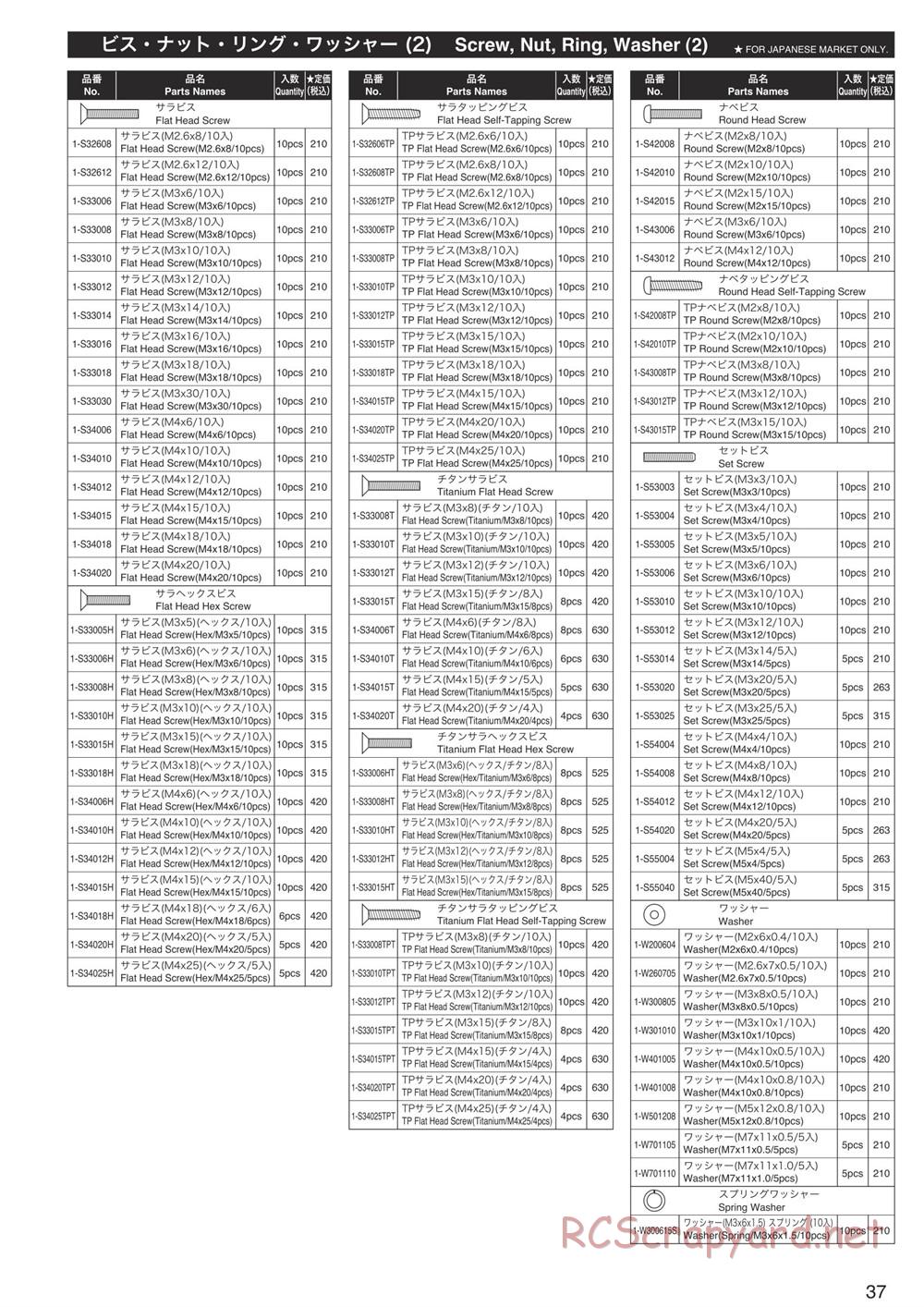 Kyosho - DBX-VE - Manual - Page 37