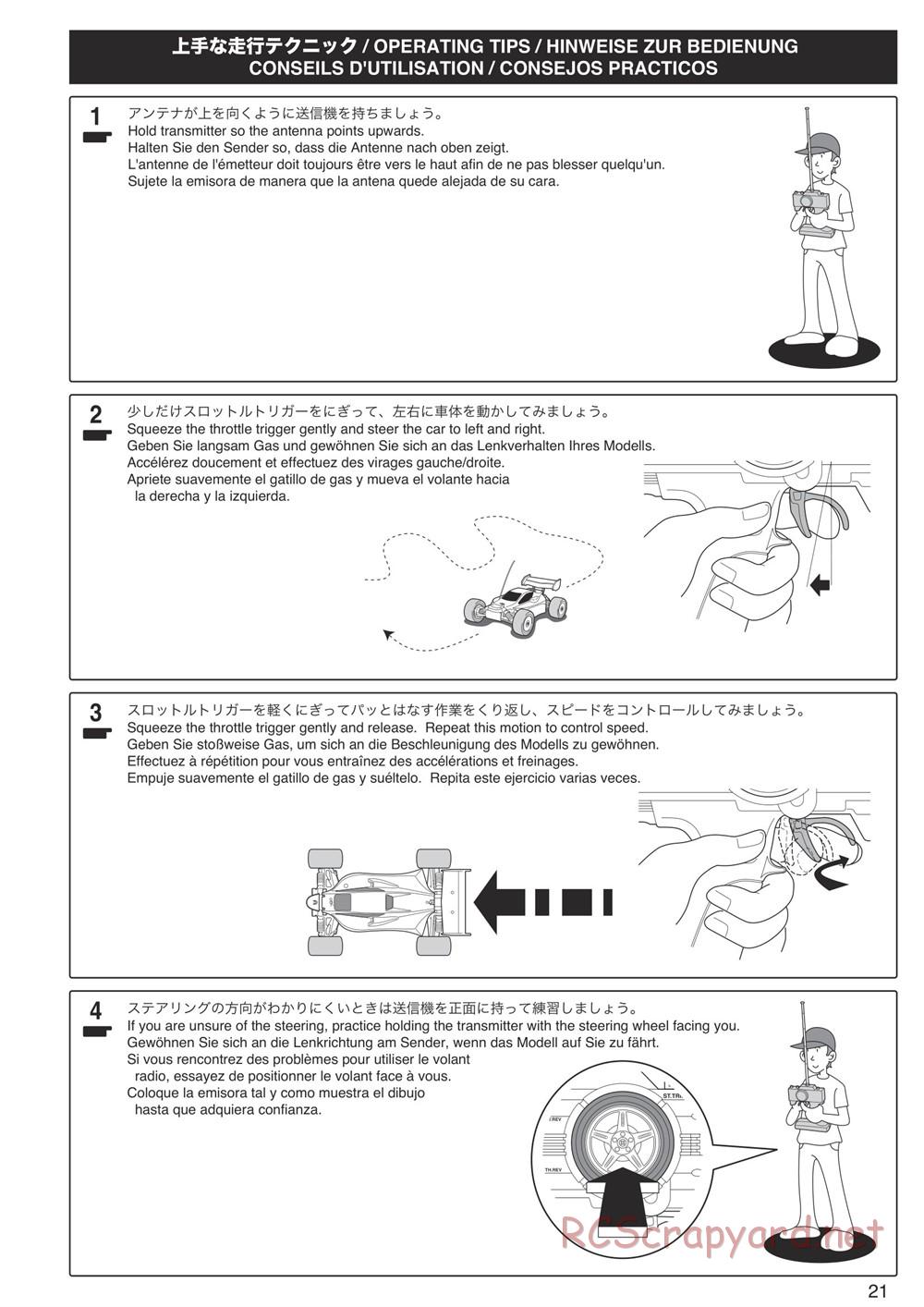 Kyosho - DBX-VE - Manual - Page 21