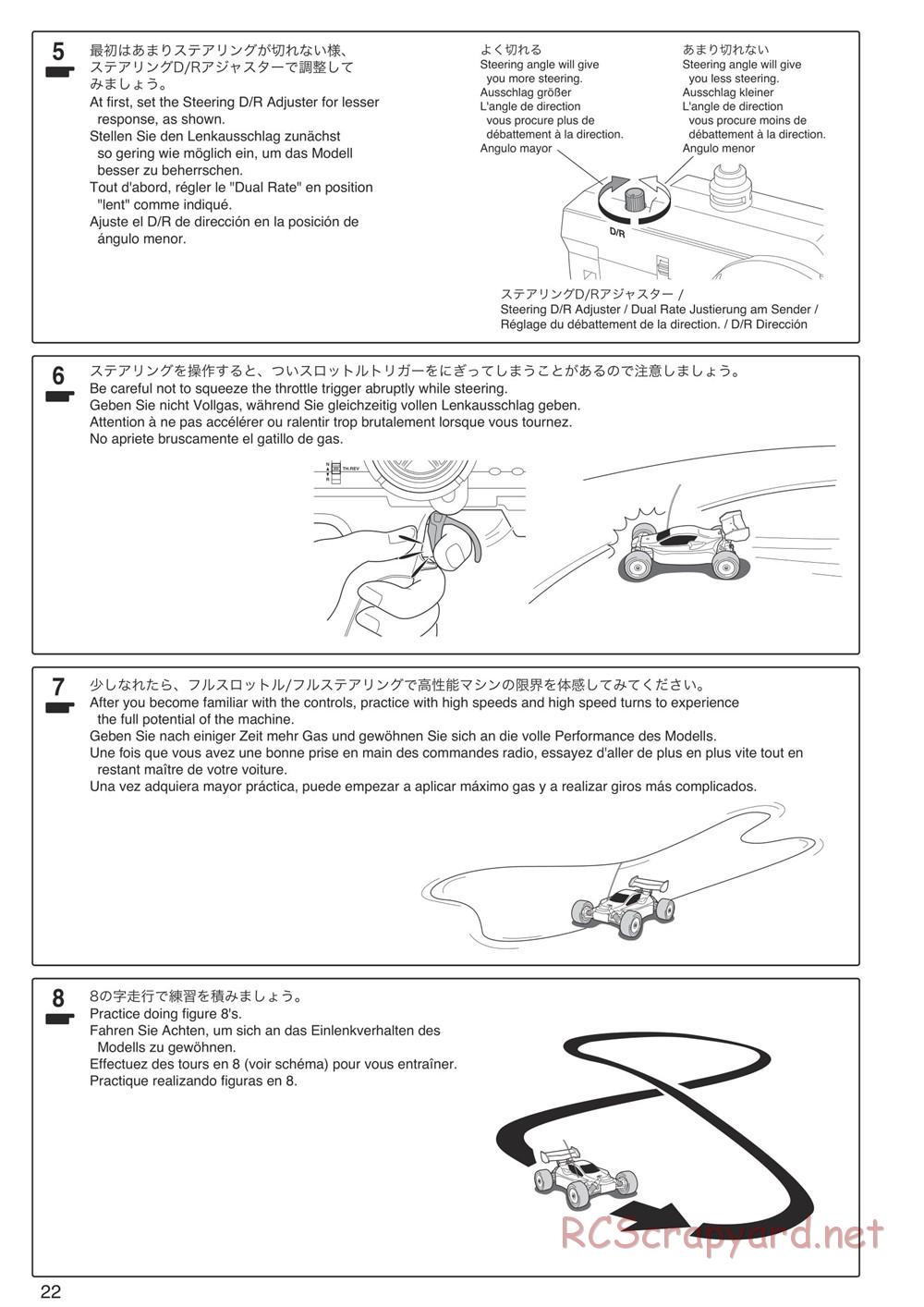 Kyosho - DBX-VE - Manual - Page 22