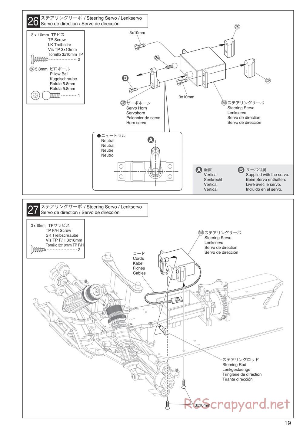 Kyosho - DMT-VE - Manual - Page 19