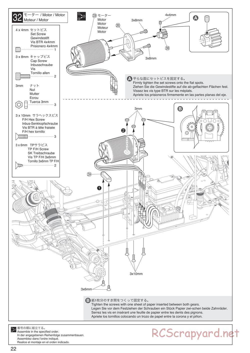 Kyosho - DMT-VE - Manual - Page 22