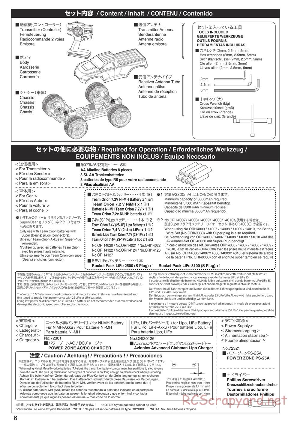 Kyosho - DMT-VE - Manual - Page 6