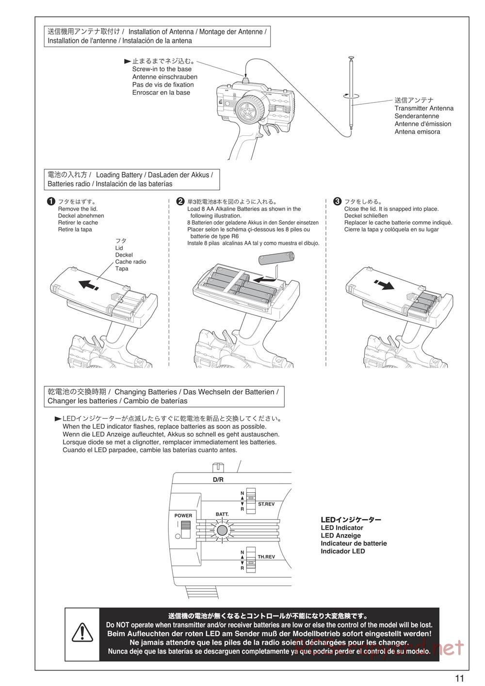 Kyosho - DMT-VE - Manual - Page 11