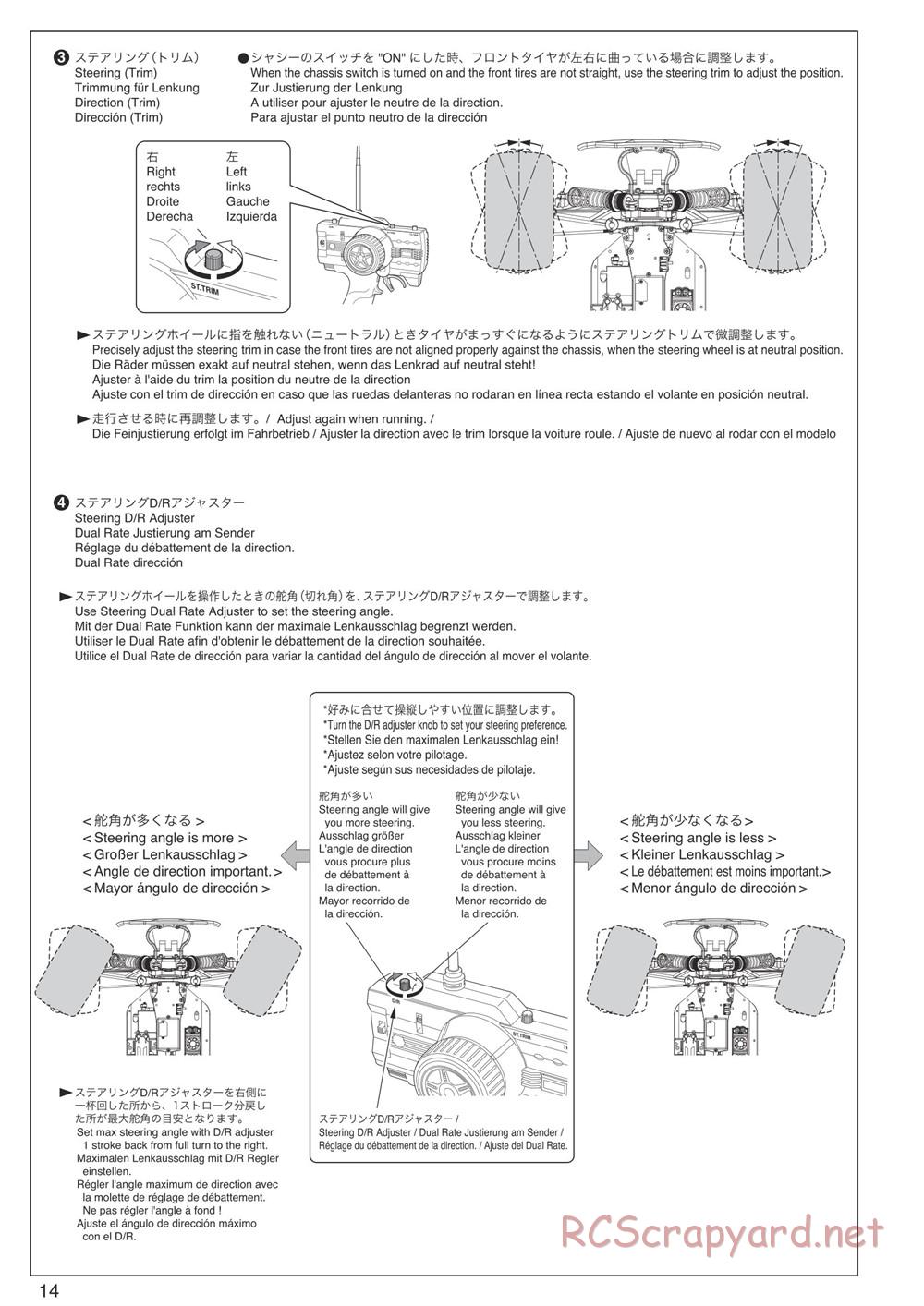 Kyosho - DMT-VE - Manual - Page 14